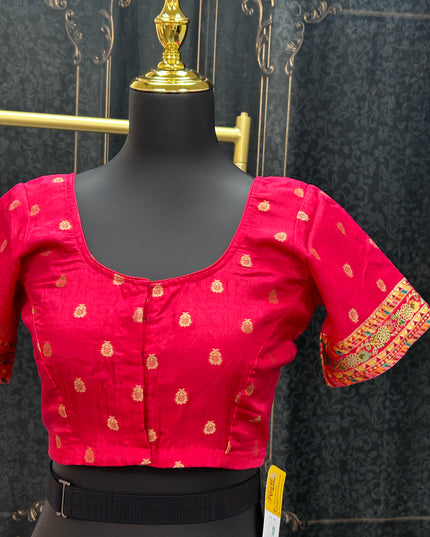 Dark pink blouse