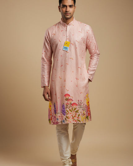 Rayon Kurta with digital print