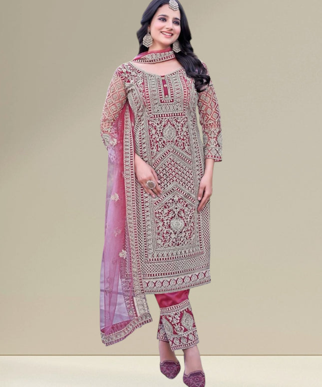 Heavy party wear salwar set - Kurti Connection USA