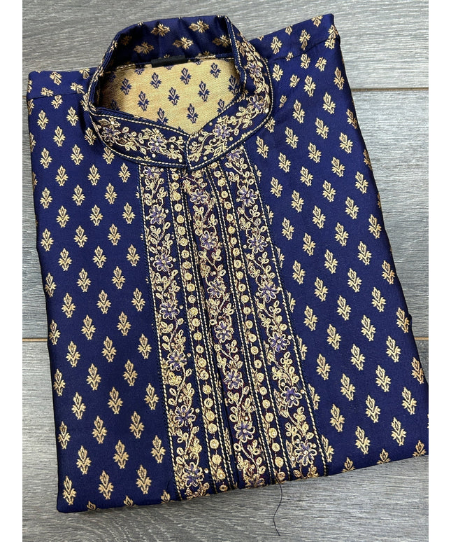 Silk short kurta - Kurti Connection USA
