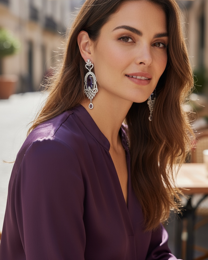 AD earrings by Kurti Connection USA