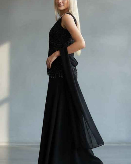 House Of Indian Wedding Attire Embellished Sleeveless Palazzo Suit