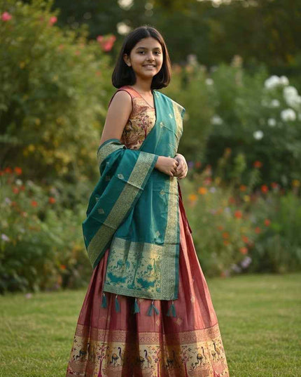 Traditional Indian Wedding Attire Lehanga Choli Set