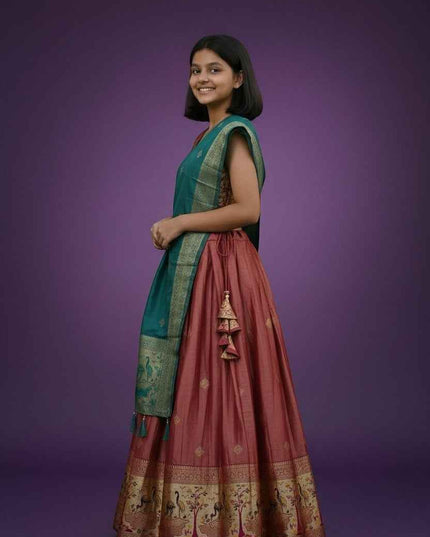 Traditional Indian Wedding Attire Lehanga Choli Set