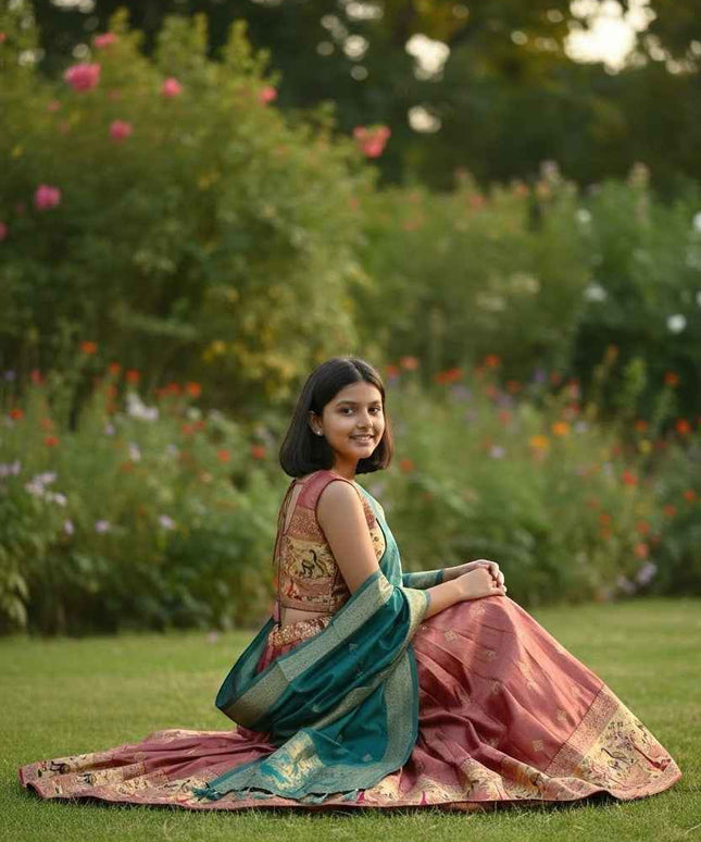 Traditional Indian Wedding Attire Lehanga Choli Set