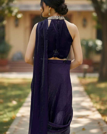 Readymade saree : pre stitched saree