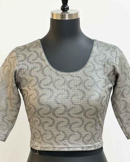 Dark grey Strechable blouse
