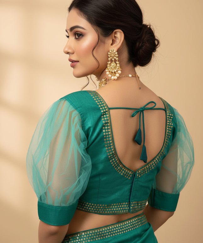Sequin blouse - Kurti Connection USA