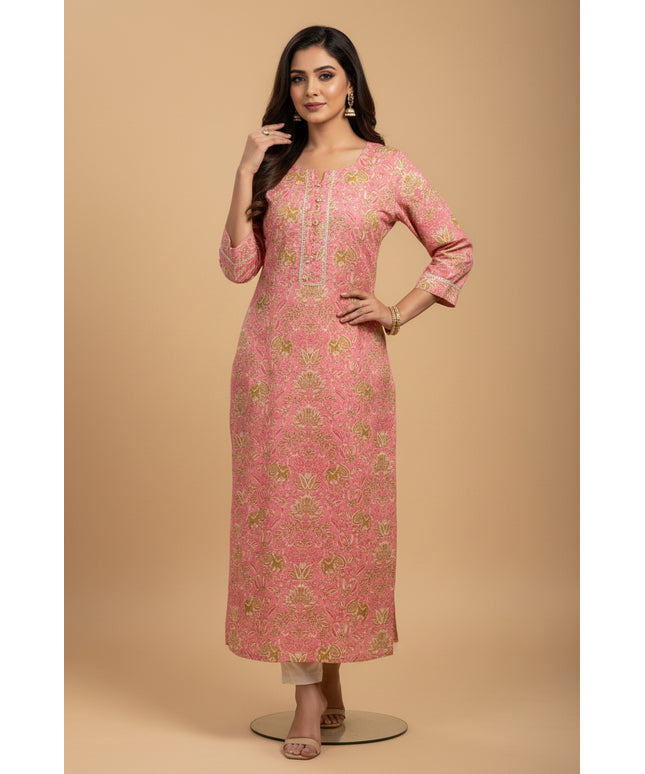 Cotton kurti | printed cotton kurti | Indian salwar suit - Kurti Connection USA