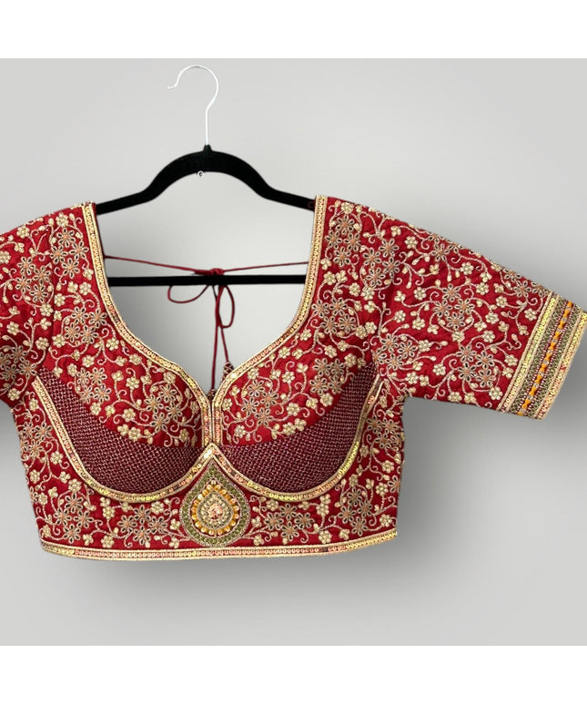 Sabyasachi cut | readymade blouse - Kurti Connection USA