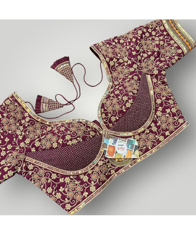 Heavy party wear blouses - Kurti Connection USA