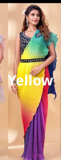 Readymade saree / pre pleated saree - Kurti Connection USA