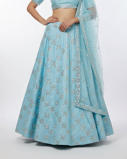 Silk Lehenga skirt - Kurti Connection USA