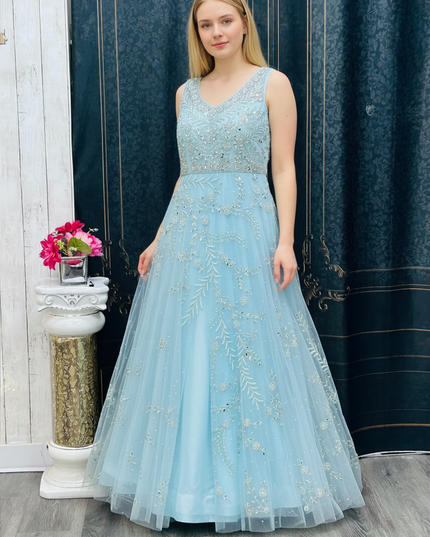 Party wear long gown : Indo western