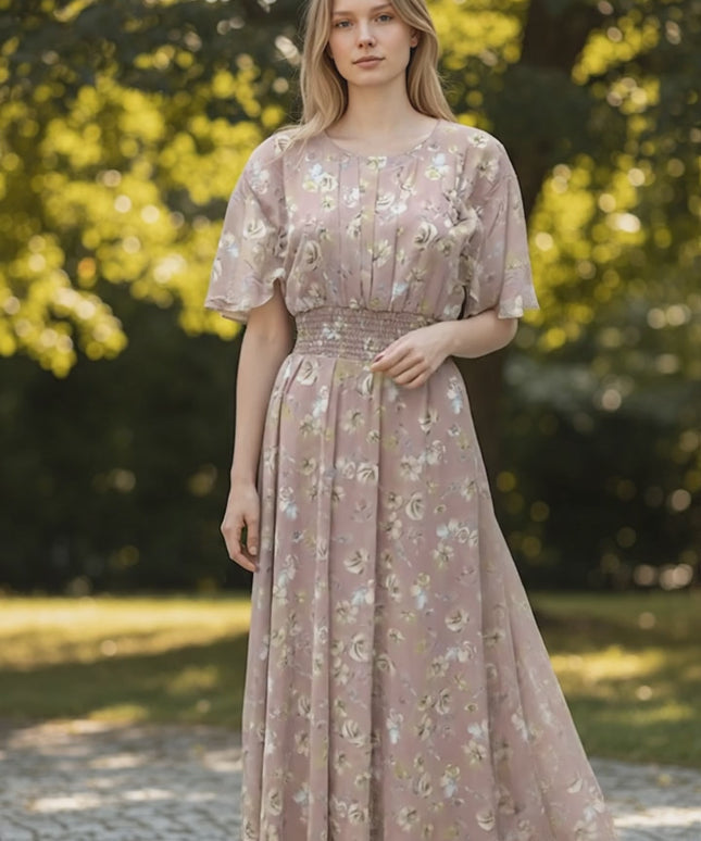 georgette frock