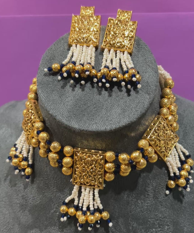 Choker necklace set